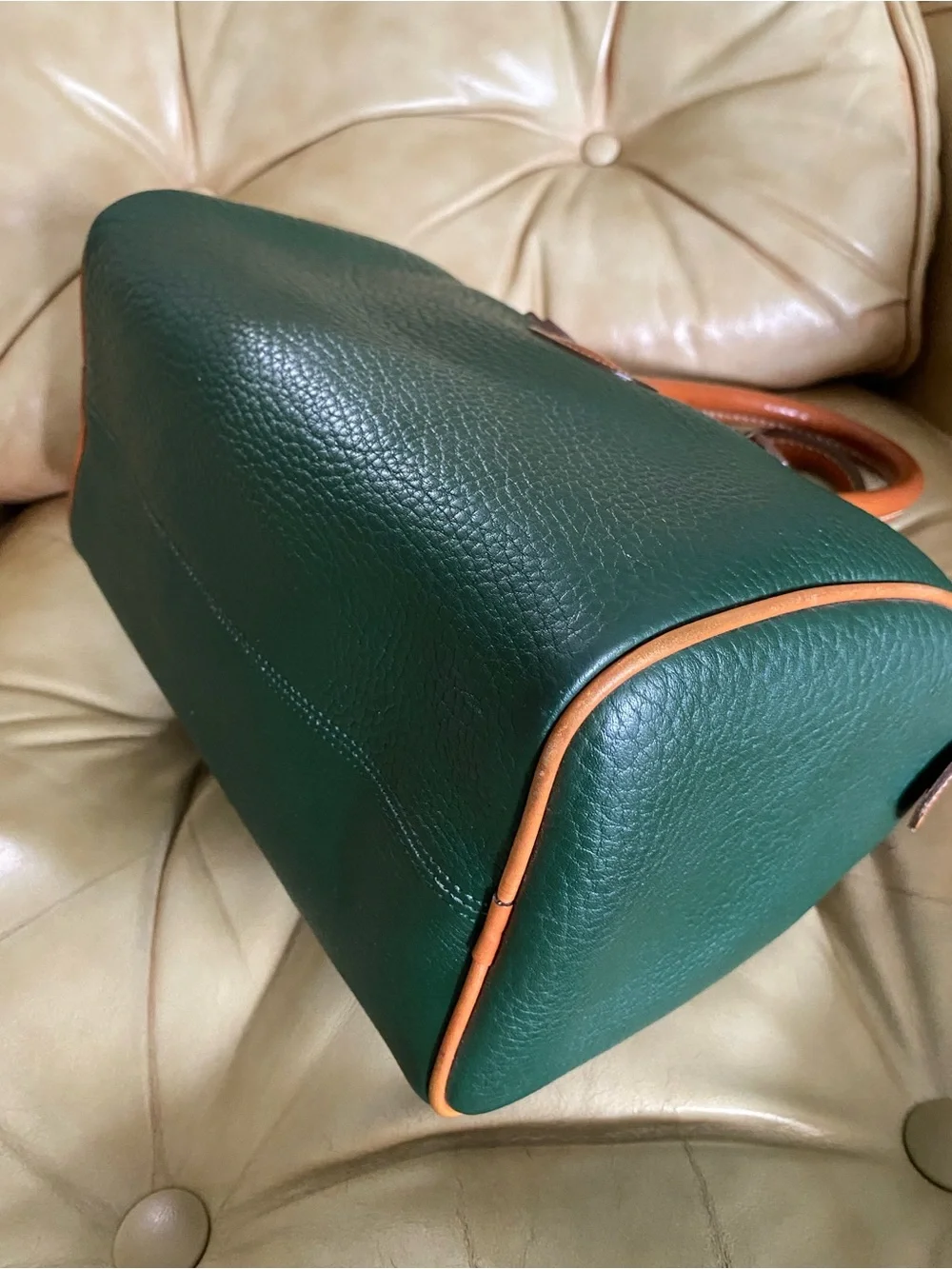 LKNW Dooney & Bourke Vintage R28 Satchel Top Handle All Weather Leather Ivy - Picture 9 of 16